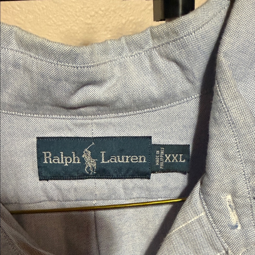 Polo by Ralph Lauren Men's Light Blue Casual Shirt - Picture 2 of 4